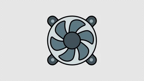 Fan Processor Video stock 290894374