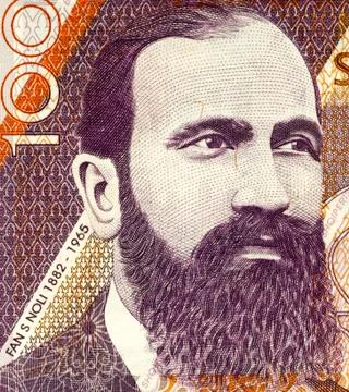 Fan S. Noli Stock Illustration