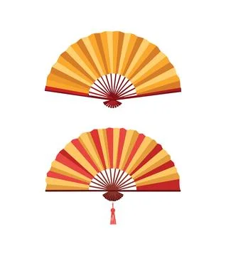 A Fan simple illustration Illustrazione stock