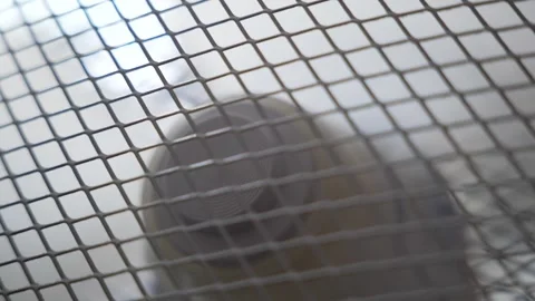 Fan spinning in slow motion Stock Footage 339959643