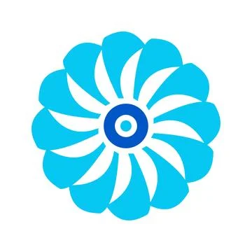 Fan Symbol Icon Vector Design Stock Illustration