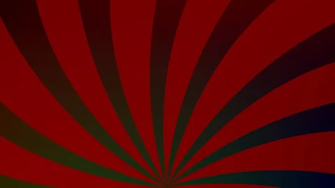 Fan of various colors in the shape of a circular spiral that rotates clockwise. Video stock 119627677