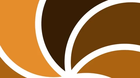 Fan of various colors in the shape of a circular spiral that rotates clockwise. Stock Footage 120402733