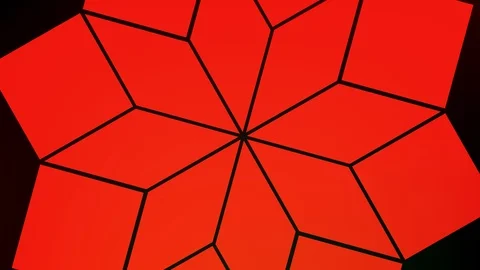 Fan of various colors in the shape of a circular spiral that rotates clockwise. Stock-Footage 122834806