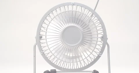 Fan on a white background 库存影片 115140441