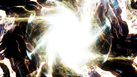 Fancy and bright white hole Stock Footage 89885720