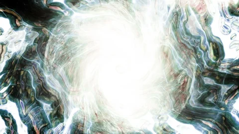 Fancy and bright white hole Stock Footage 89886586