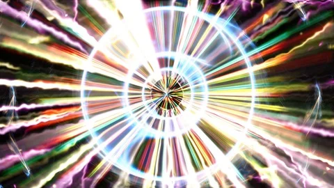 Fancy and colorful abstract Stock Footage 89829868