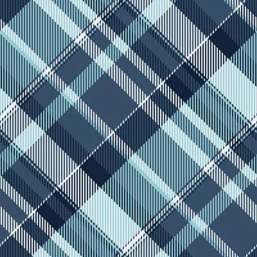 Fancy background vector fabric, doodle check pattern textile. French textur.. Stock Illustration