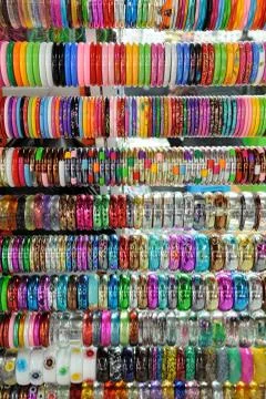 Fancy bangles Stock Photos