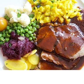 Fancy beef stick Stock Photos