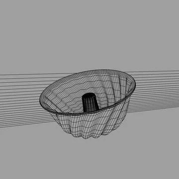 Fancy bread out.c4d.zip 3D Model