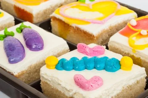 Fancy cakes . Stock Photos