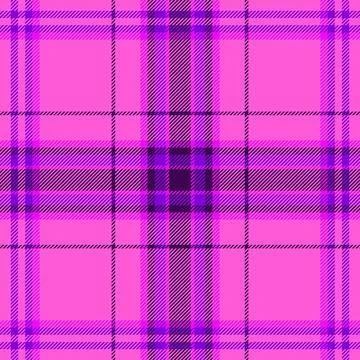 Fancy check fabric plaid, deep pattern vector background. Duvet cover seaml.. Stock Illustration