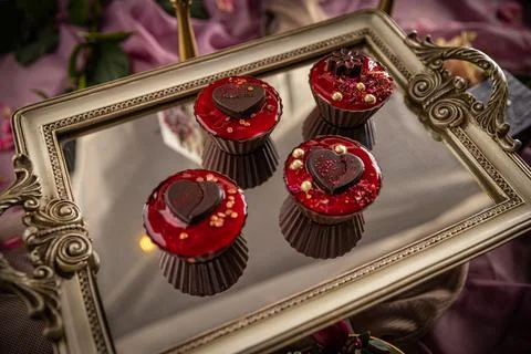 Fancy chocolate praline Stock Photos