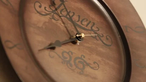 Fancy clock Stock Footage 1102732