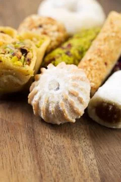 Fancy cookies Stock Photos