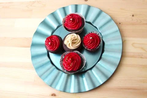 Fancy cupcakes Stock-Fotos