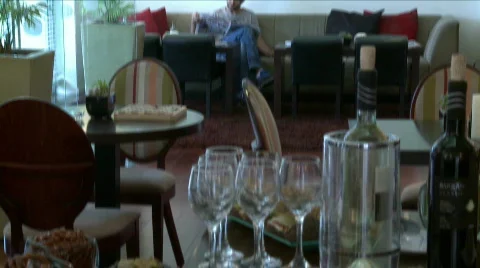 Fancy Dining Room  Stock Footage 706803