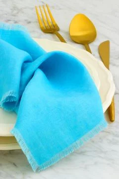 Fancy dinner table setting Photos