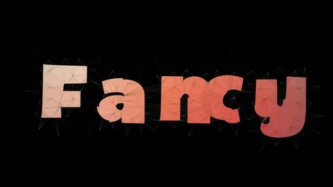 Fancy Dress Text Morphing Tessellated Looping Meshes Text Morph Stock-Footage 113868251