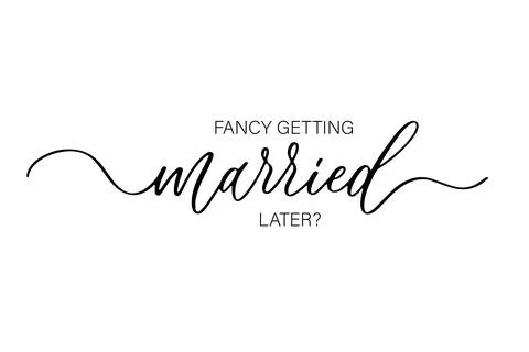 Fancy getting married later. Bridesmaid Ask Card, wedding invitation, Bridesm Stock Illustration