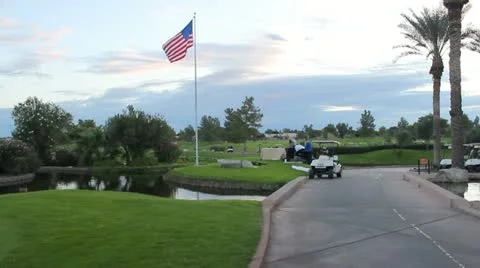Fancy Golf Club Stock Footage 14927304