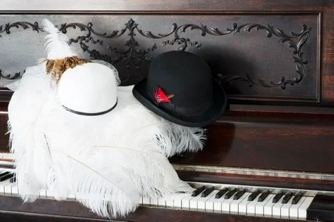 Fancy hats, something old, something new Stock Photos