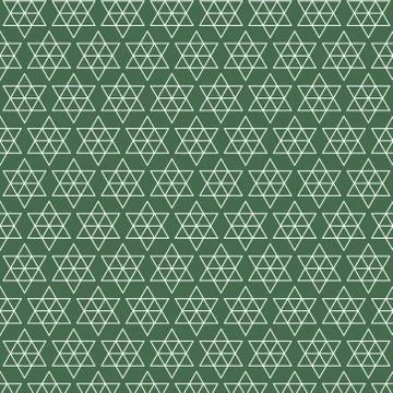 Fancy hexagonal linear star seamless design illustration. abstract geometric  스톡 일러스트