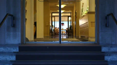 Fancy hotel restaurant Video stock 23905379