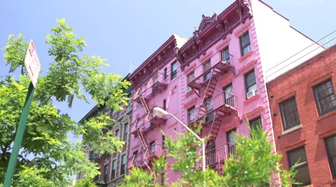 Fancy house in New York Stock Footage 32240710