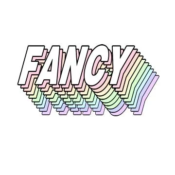 Fancy illustration message text retro Stock Illustration