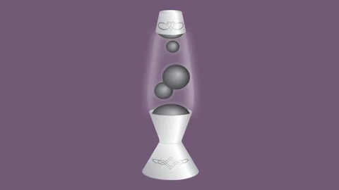 Fancy Lava Lamp Animation with Transparent Background Vidéo 87539210