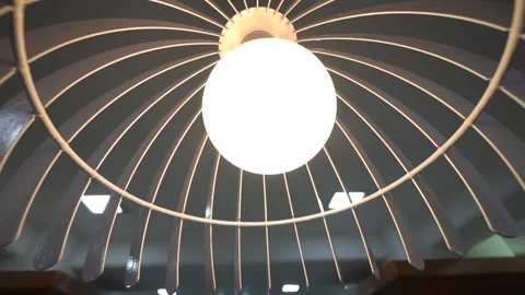 Fancy light bulb, Modern Interior seamless fancy background Stockbeeldmateriaal 199623179