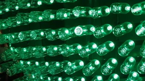 Fancy lights on display Stock Footage 59827460