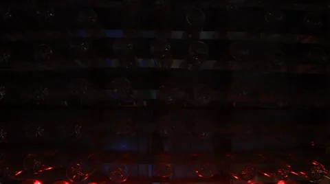 Fancy lights on display Video stock 59828563