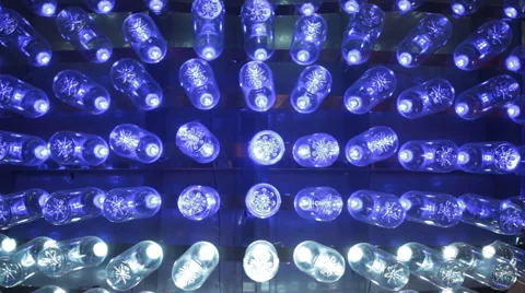 Fancy lights on display Video stock 59828766