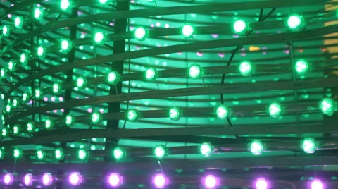 Fancy lights on display Stock-Footage 59830295