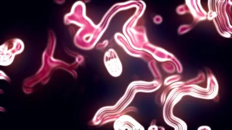 Fancy material distortions Video stock 8969092