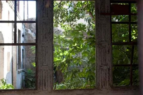 A Fancy Old Window Stock Photos