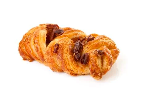 Fancy puff pastry with nuts Stock-Fotos