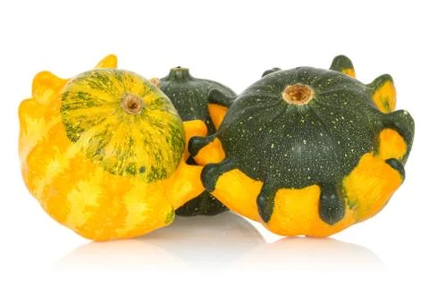 Fancy pumpkins Stock Photos