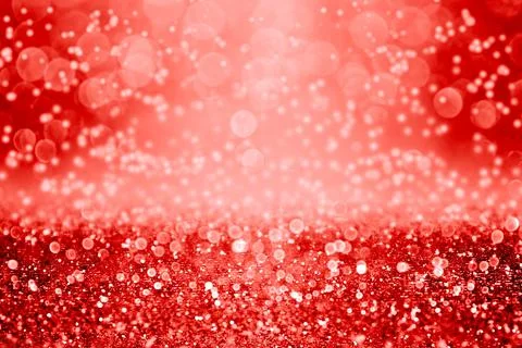 Fancy Ruby red Christmas, Valentine Day, New Year's glitter sparkle background Stock Illustration
