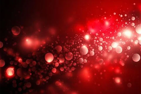 Fancy ruby red glitter Christmas background Stock Illustration