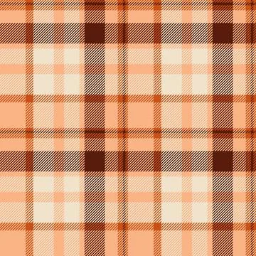Fancy seamless textile background, coloured check plaid fabric. Strong tart.. Ilustración de archivo