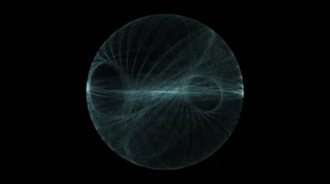 Fancy spherical abstract 스톡 동영상 65802211