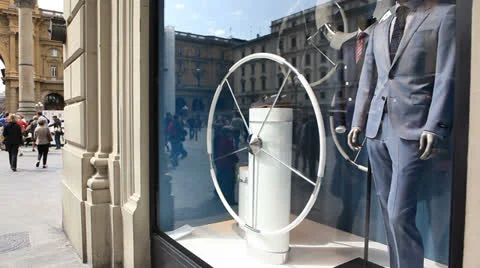 Fancy store in Italy Video stock 23577175