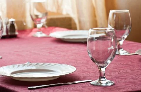 Fancy table setting Stock Photos