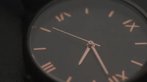 Fancy Watch Face Rotating Stock Footage 208787226