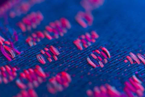 Fancywork close up Stock Photos